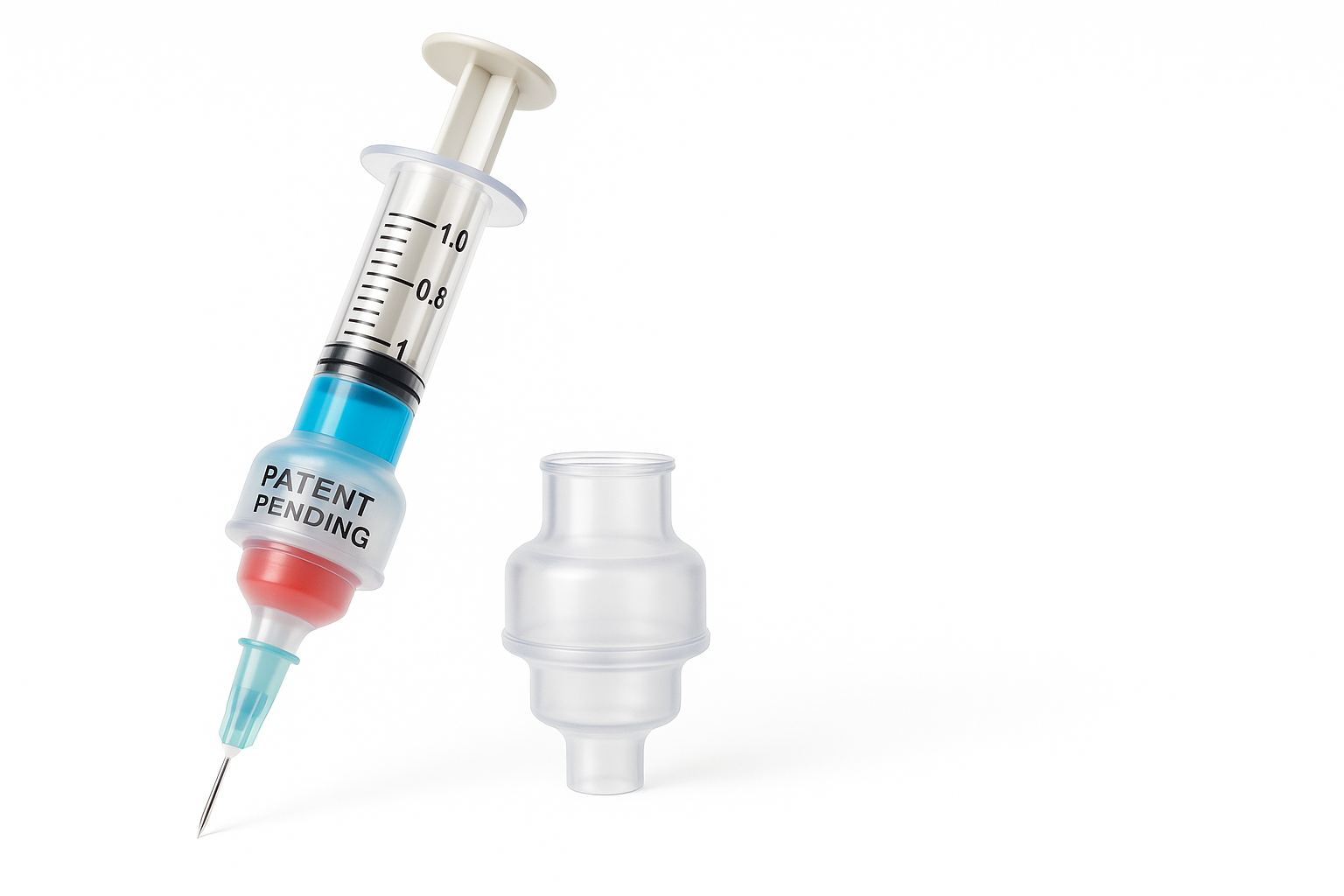 Harm Reduction Syringe Adapter – Patent Pending